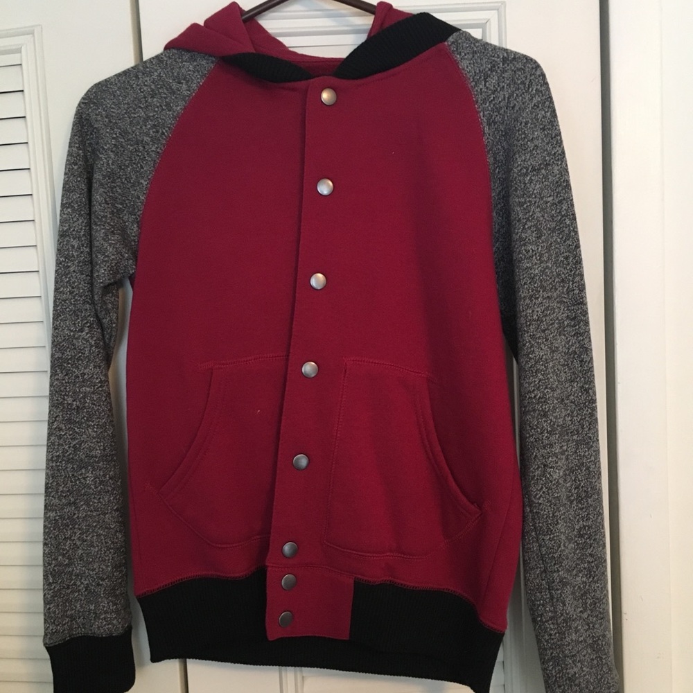 Nordstrom’s letterman style hoodie